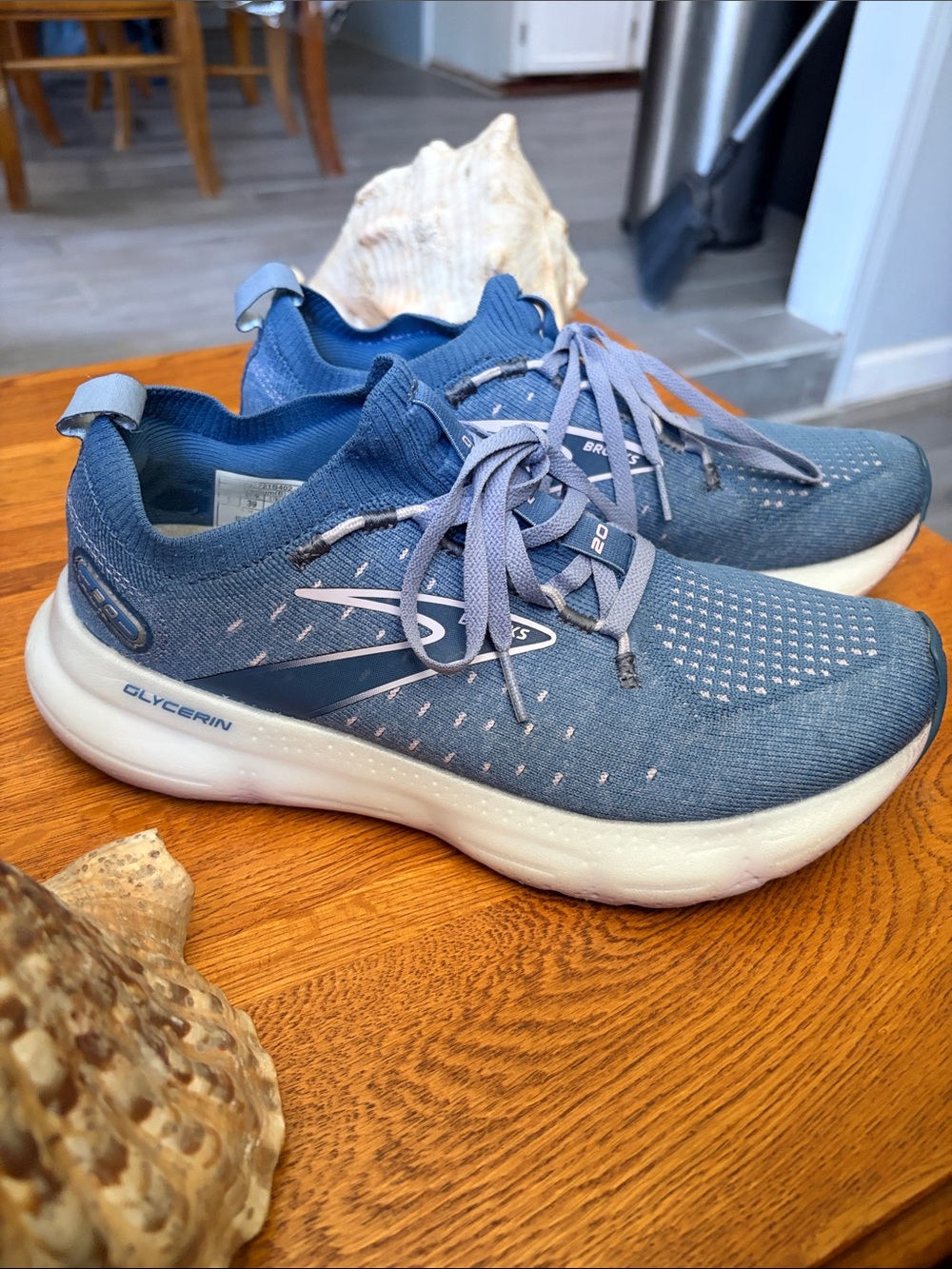 Brooks glycerin stealthfit 20 Running Shoes with White Midsole